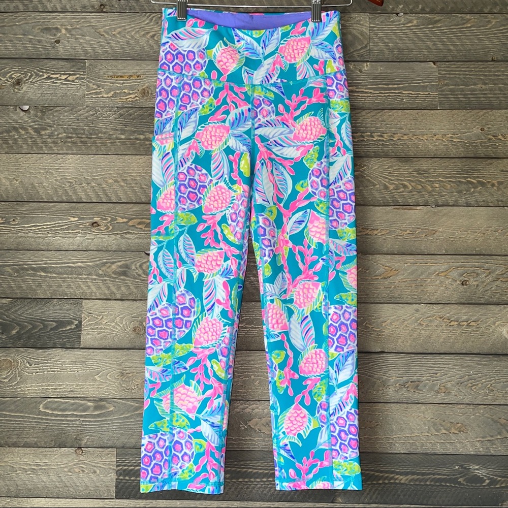 🌺🐢Lilly Pulitzer Weekender Midi Leggings🐢🌺